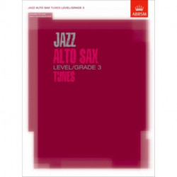 Jazz Alto Sax Level/Grade 3 Tunes/Part & Score & CD