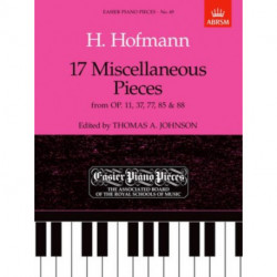 HOFMANN:17 MISCELLANEOUS PCS EPP49: Easier Piano Pieces 49