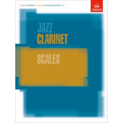 Jazz Clarinet Scales Levels/Grades 1-5