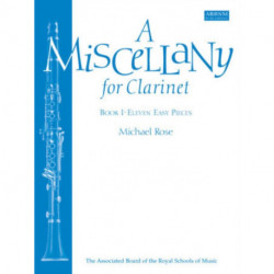 A Miscellany for Clarinet, Book I: (Eleven easy pieces)