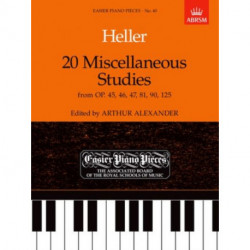 20 Miscellaneous Studies from Op.45, 46, 47, 81, 90 & 125: Easier Piano Pieces 40