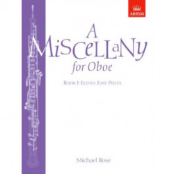 A Miscellany for Oboe, Book I: Eleven easy pieces