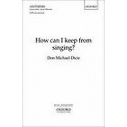 Oh, how can I keep from singing?: Paperback