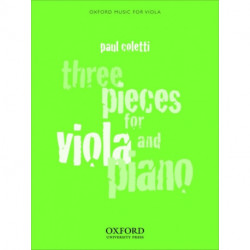 Three Pieces for Viola and Piano