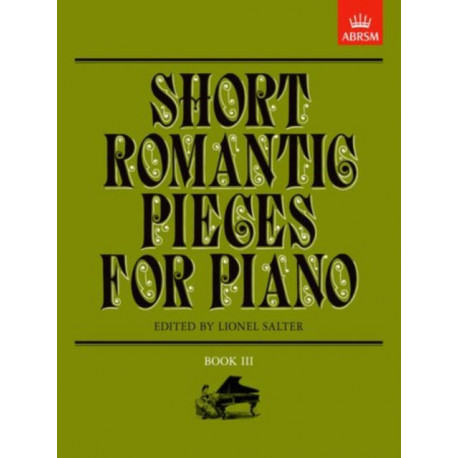 Short Romantic Pieces for Piano, Book III