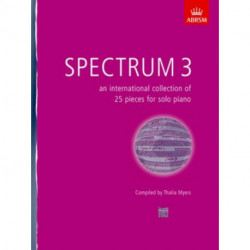 Spectrum 3 (Piano): an international collection of 25 pieces for solo piano