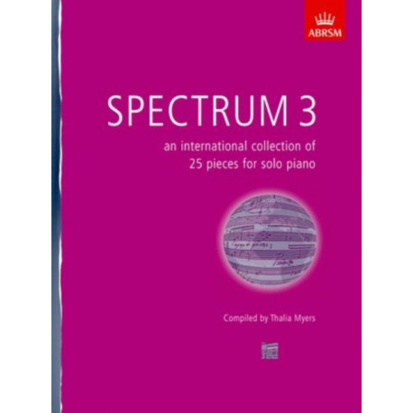 Spectrum 3 (Piano): an international collection of 25 pieces for solo piano
