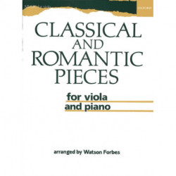 Classical and Romantic Pieces for Viola