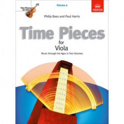 Time Pieces for Viola, Volume 2: Music through the Ages in Two Volumes
