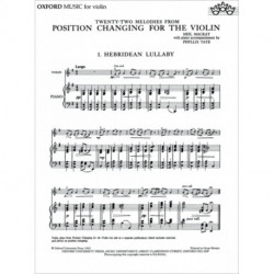 Position Changing for Violin