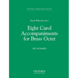 Eight Carol Accompaniments for Brass a 8: Paperback