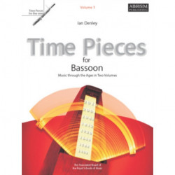 Time Pieces for Bassoon, Volume 1: Music through the Ages in Two Volumes