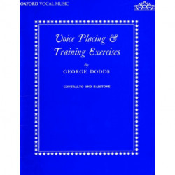 Voice placing and training exercises: Solo Voice (Contralto or Baritone