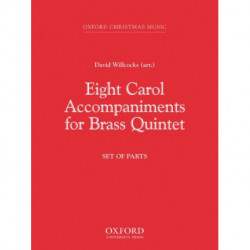 Eight Carol Accompaniments for Brass a 5: Orchestral & Instrumental Carol & Hymn Accompaniments