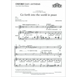 Go forth into the world in peace