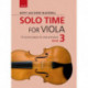 Solo Time for Viola Book 3: 15 concert pieces for viola and piano