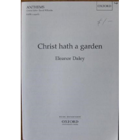 Christ hath a garden