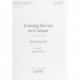 Evening Service in G minor