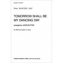 Tomorrow shall be my dancing day