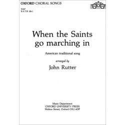 When the Saints go marching in