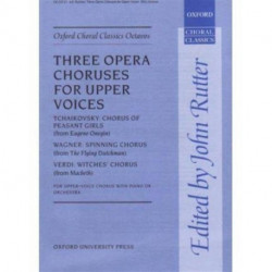 Three opera choruses for upper voices: Paperback