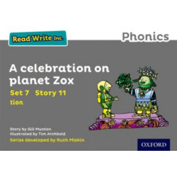 Read Write Inc. Phonics: A Celebration on Planet Zox (Grey Set 7 Storybook 11)