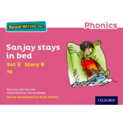 Read Write Inc. Phonics: Sanjay Stays in Bed (Pink Set 3 Storybook 6)