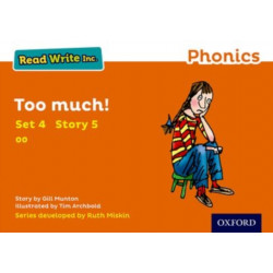 Read Write Inc. Phonics: Too Much! (Orange Set 4 Storybook 5)