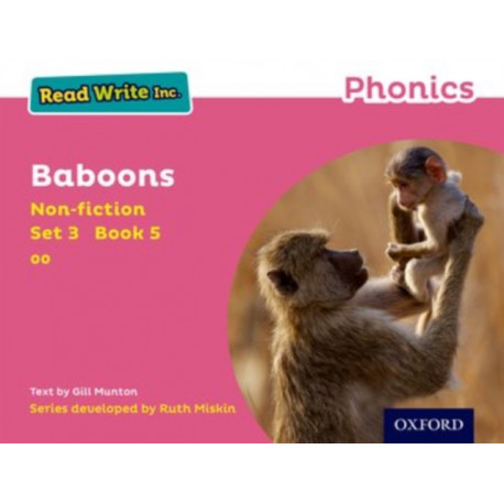 Read Write Inc. Phonics: Baboons (Pink Set 3 Non-fiction 5)