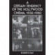 A Certain Tendency of the Hollywood Cinema, 1930-1980