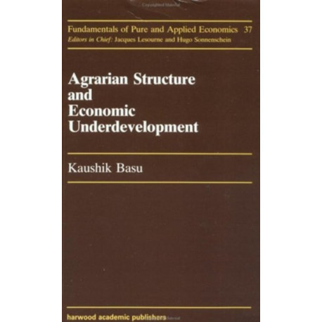 Agrarian Structure And Economi
