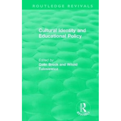 Cultural Identity and Educational Policy