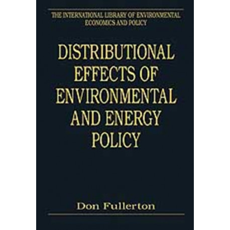 Distributional Effects of Environmental and Energy Policy