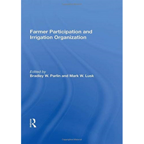Farmer Participation And Irrigation Organization