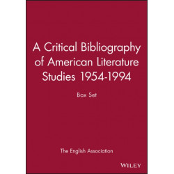 A Critical Bibliography of American Literature Studies 1954-1994: Box Set