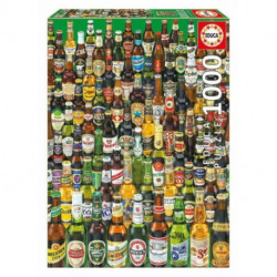 Educa Borras - Beers 1000 piece Jigsaw Puzzle