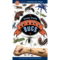 Creepy, Crawly Tattoo Bugs: 60 Temporary Tattoos That Teach