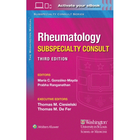 Washington Manual Rheumatology Subspecialty Consult