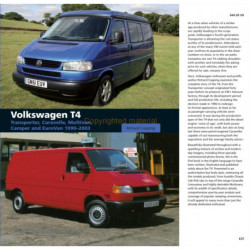 Volkswagen T4 1990 - 2003: Transporter, Caravelle, Multivan, Camper and Eurovan