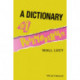 A Dictionary of Postmodernism