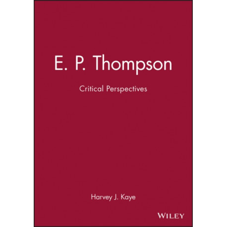 E. P. Thompson: Critical Perspectives