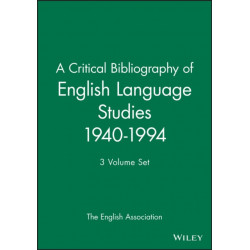 A Critical Bibliography of English Language Studies 1940-1994: 3 Volume Set