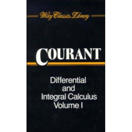 Differential and Integral Calculus, 2 Volume Set (Volume I Paper Edition- Volume II Cloth Edition)