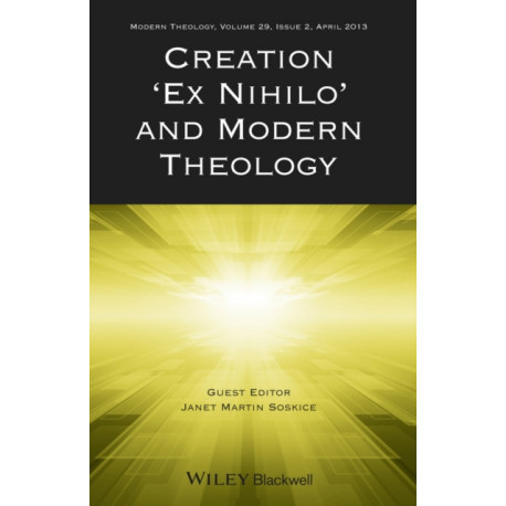 Creation "Ex Nihilo" and Modern Theology