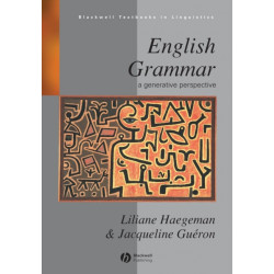 English Grammar: A Generative Perspective