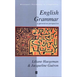 English Grammar: A Generative Perspective