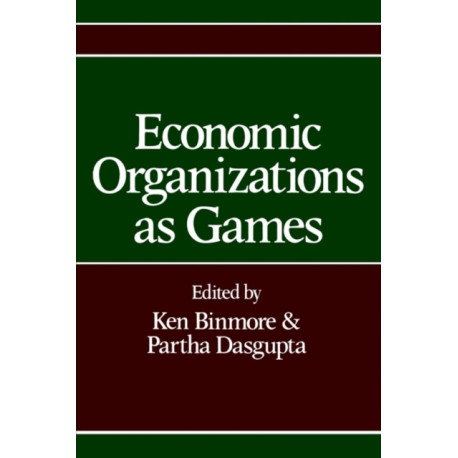 Economic Organizations as Games