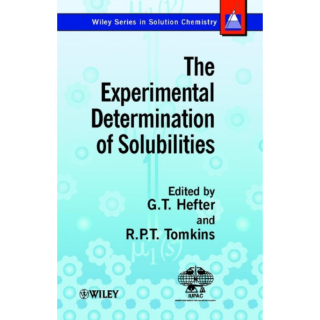 The Experimental Determination of Solubilities