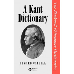 A Kant Dictionary