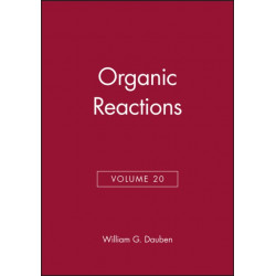 Organic Reactions, Volume 20